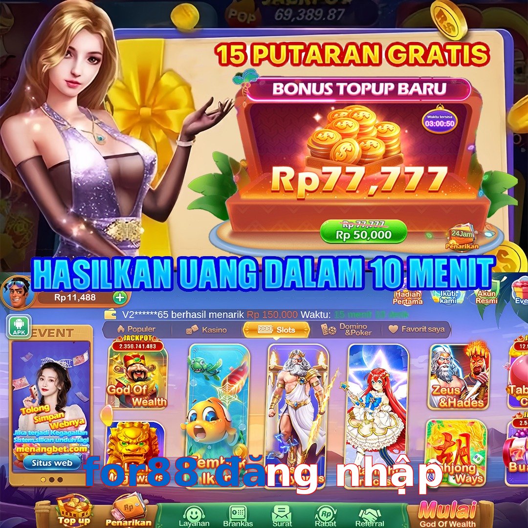 for88 đăng nhập