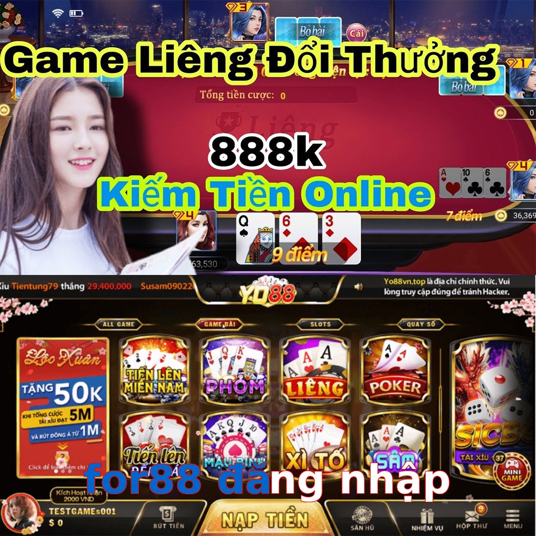 for88 đăng nhập