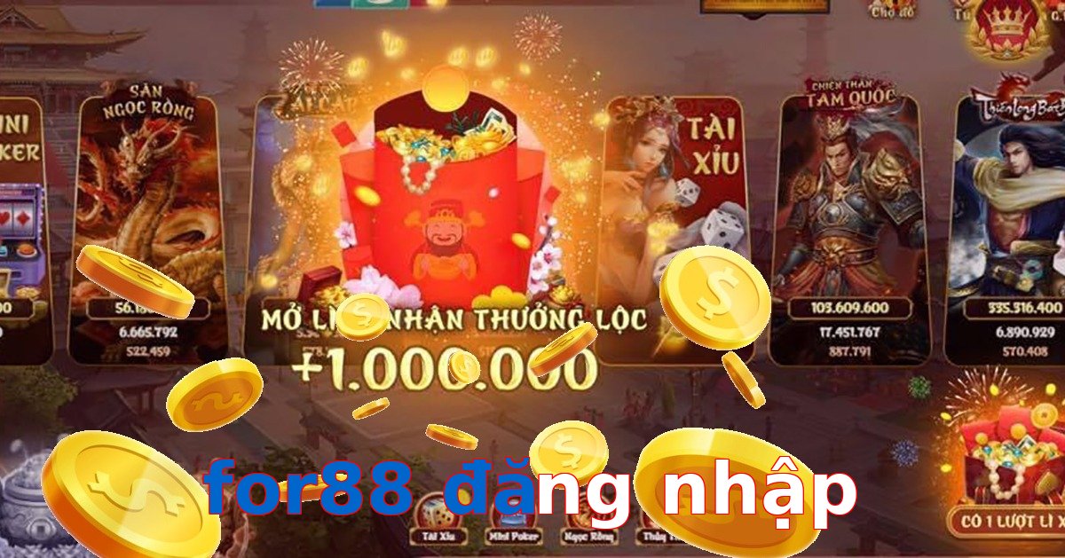 for88 đăng nhập