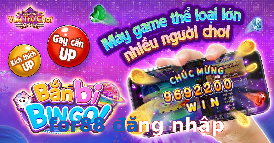 for88 đăng nhập
