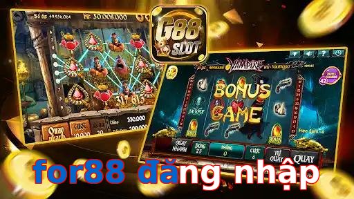 for88 đăng nhập