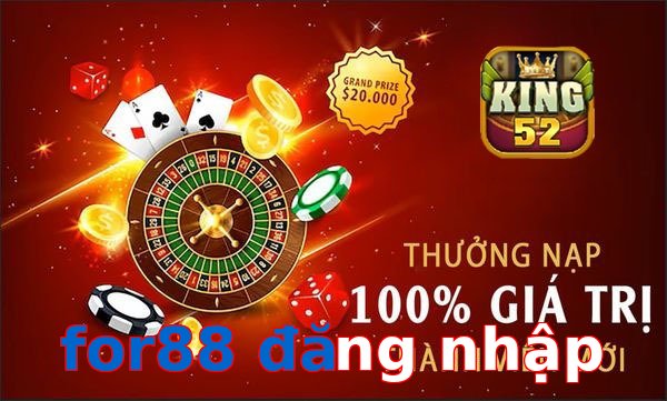 for88 đăng nhập