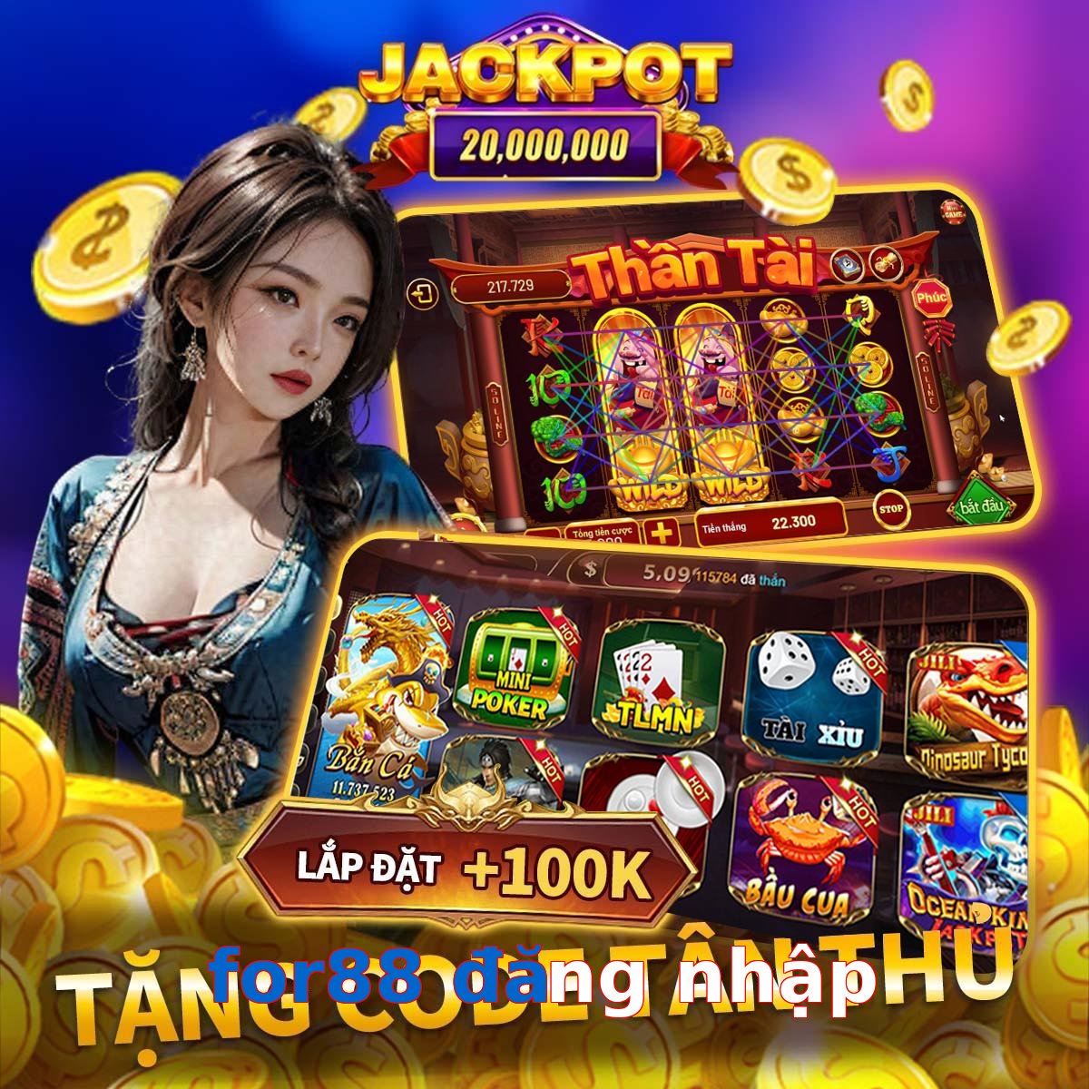 for88 đăng nhập