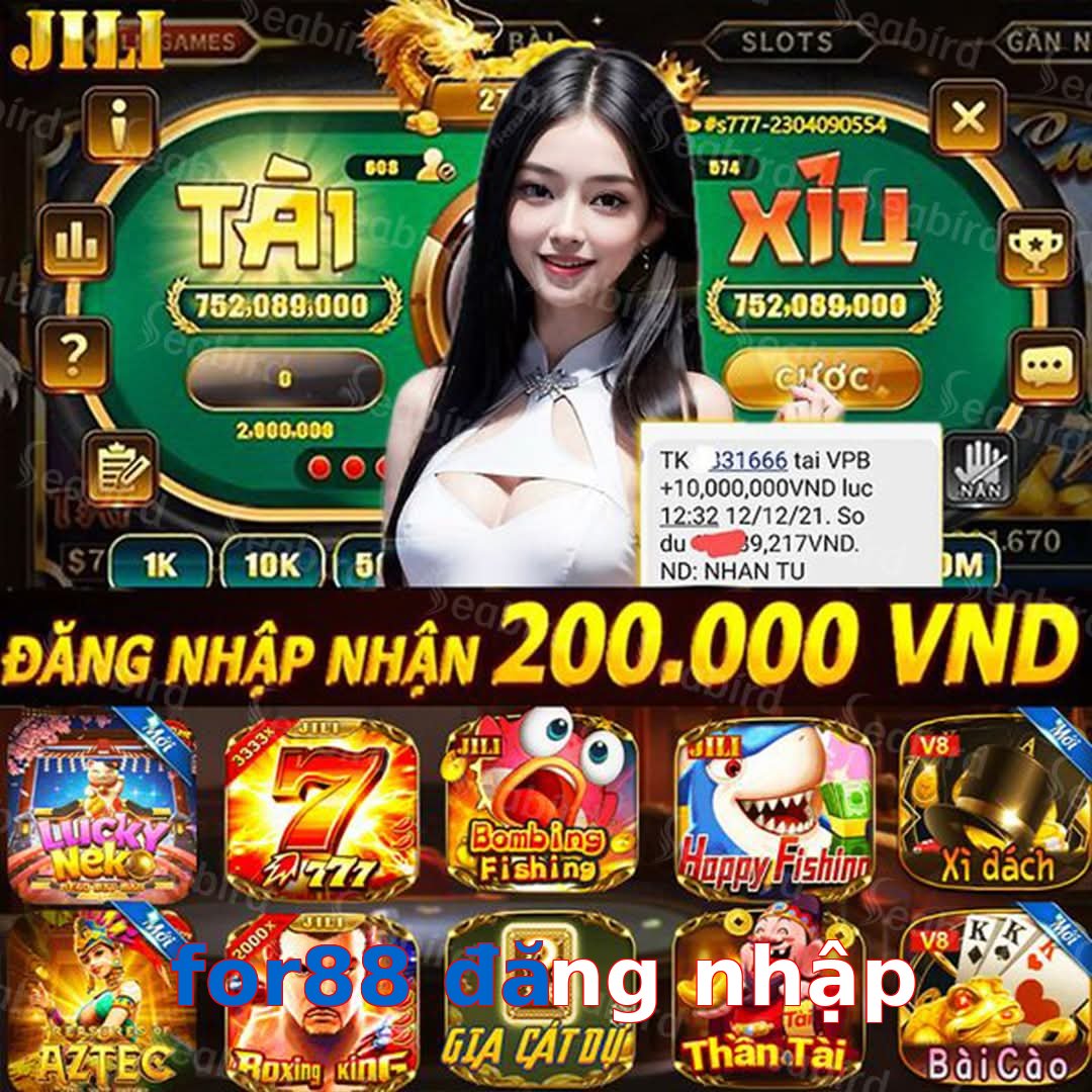 for88 đăng nhập