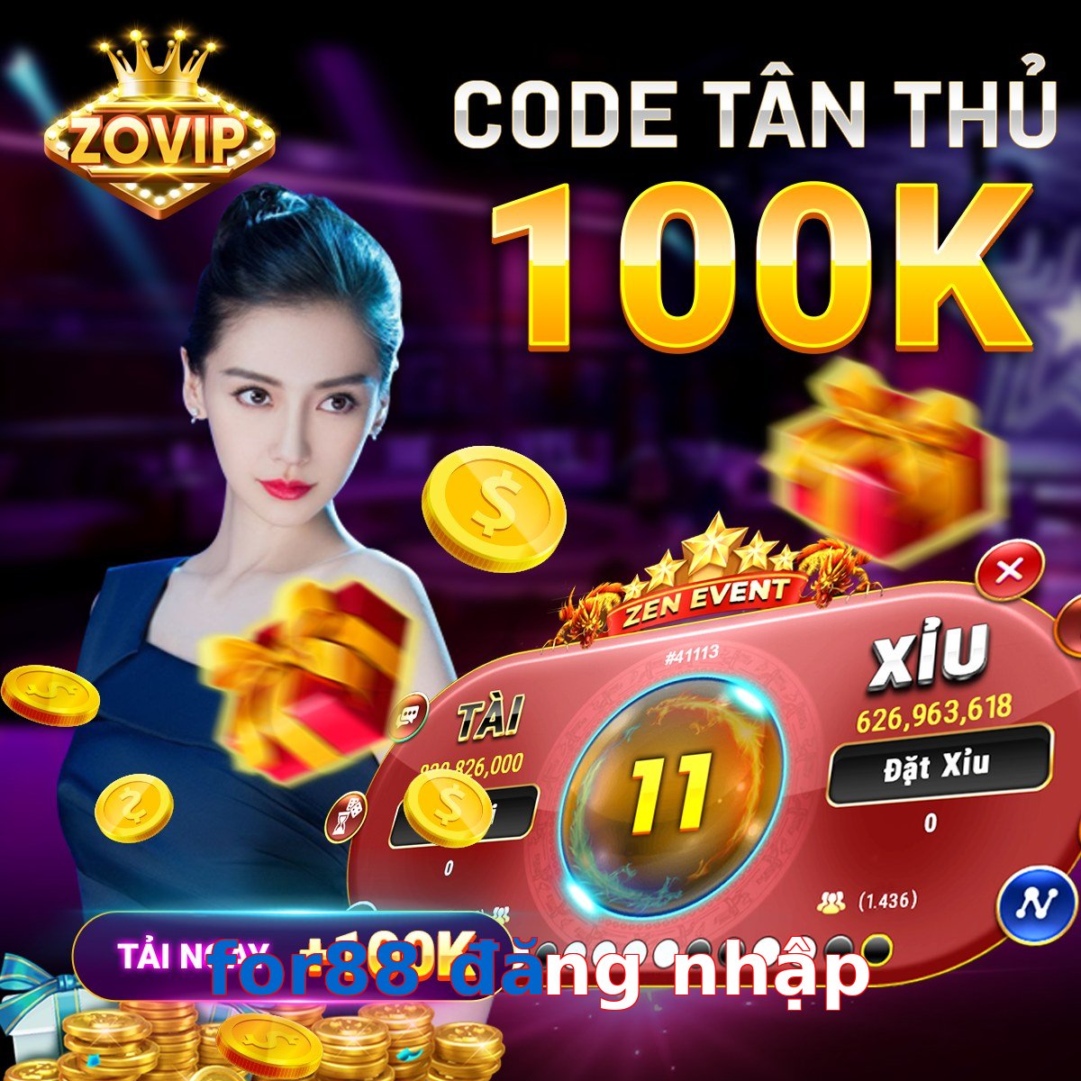 for88 đăng nhập