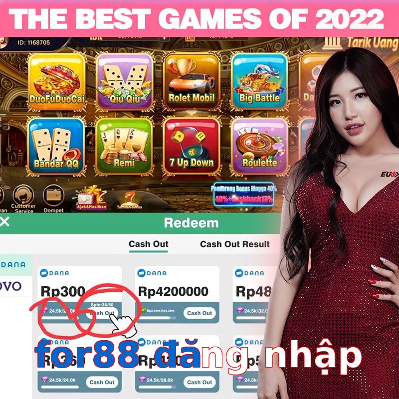 for88 đăng nhập