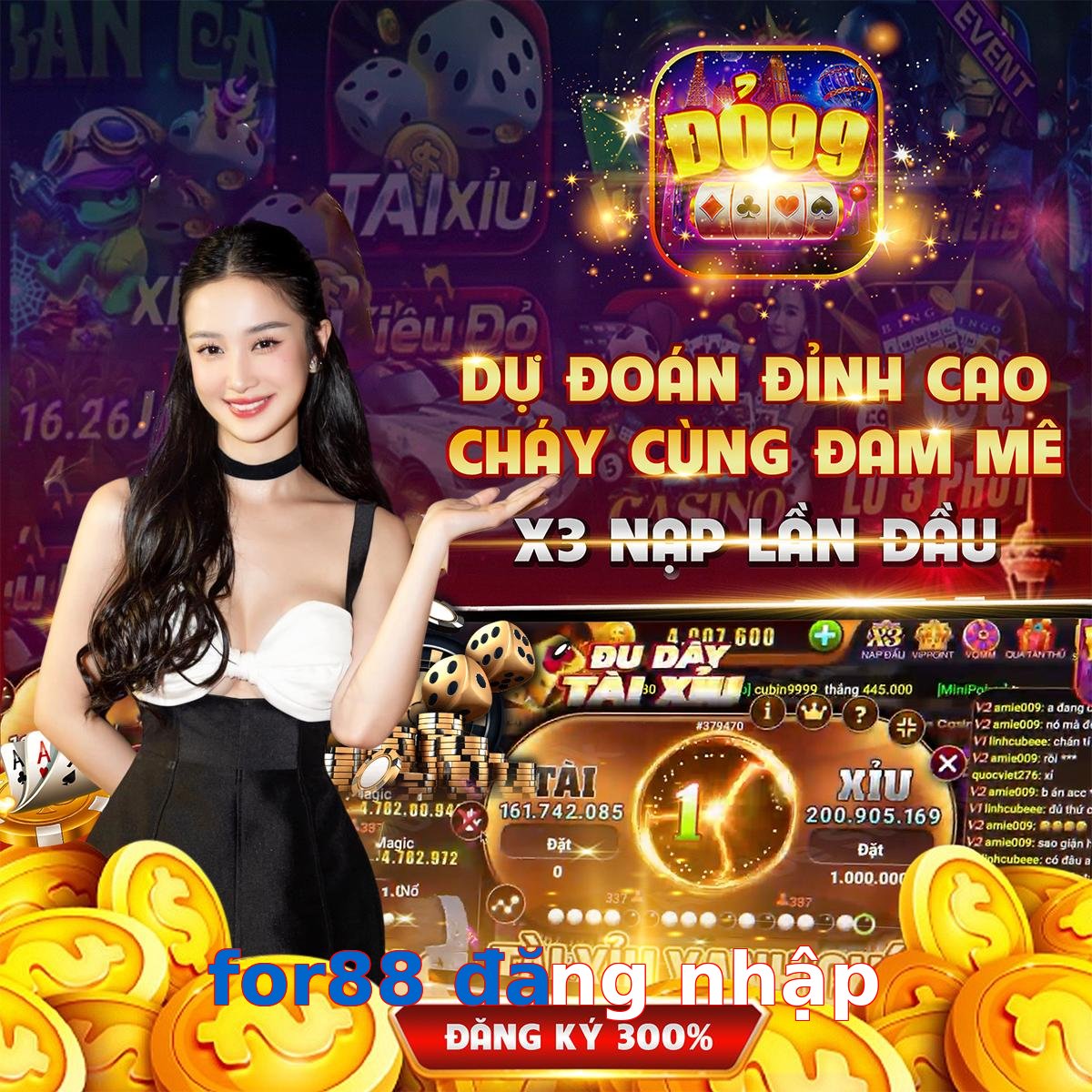 for88 đăng nhập
